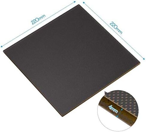 سطح بناء لوحة زجاجية بمنصة Ultrabase مقاس 220 × 220 مم + سرير ساخن من الألومنيوم 12 فولت مع كابل سلكي لـ Anet A8 A6 لـ ANYCUBIC I3 Mega لطابعة Ender 3 /Ender 3 Pro ثلاثية الأبعاد in Kuwait