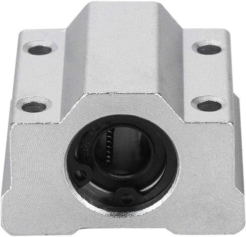 Zerone T8 Guide Screw Kit with Shaft Coupling 200mm Horizontal Optical Axis & 8mm Guide Screw Dual Rail Shaft Support Pillow Block Bearings Industrial Combination 3D Printer Parts and Accessories in Saudi Arabia