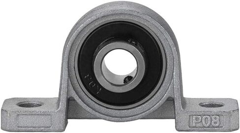 Zerone T8 Guide Screw Kit with Shaft Coupling 200mm Horizontal Optical Axis & 8mm Guide Screw Dual Rail Shaft Support Pillow Block Bearings Industrial Combination 3D Printer Parts and Accessories in Saudi Arabia