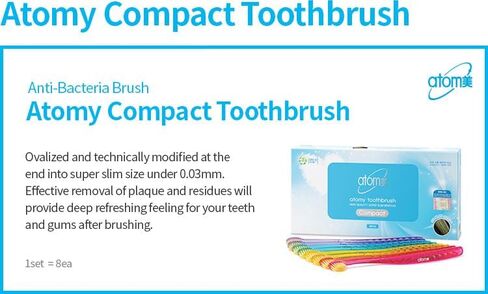 Atomy Compact Toothbrush (8 ea) in Saudi Arabia