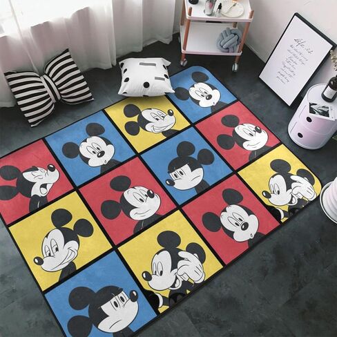 Cute Cartoon Area Rug Sofa Yoga Floor Door Mat Anime Carpet for Home Art Decor Teen Kids Game Living Room Bedroom (MK01, 36x24in(90x60cm)) in Saudi Arabia