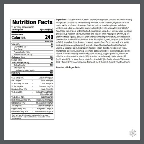 Isagenix IsaLean Shake - مخفوق البروتين البديل للوجبات يدعم الوزن الصحي ونمو العضلات - مسحوق البروتين المخصب بـ 23 فيتامين - الشوكولاتة الهولندية الكريمية، 30.1 أونصة (14 حصة) in Kuwait