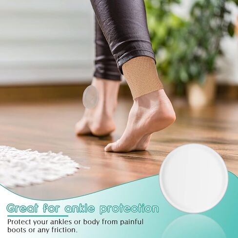 Sratte 4 Pcs Ankle Gel Sleeve Padded Socks Ankle Protector Gel Sleeve Socks Gel Pad Ankle Support Brace Pad Skateboard Accessories for Skating Riding Ankle Protection Foot Support Socks(Gourd) in Saudi Arabia