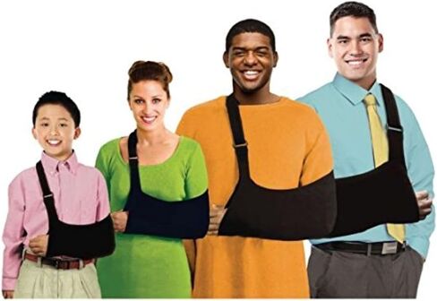Ultimate Arm Sling - Arm Sling for Men & Women to Support Shoulder, Elbow, or Wrist Injury - Arm Immobilizer, Shoulder Stabilizer & Rotator Cuff Support - Adult in Saudi Arabia