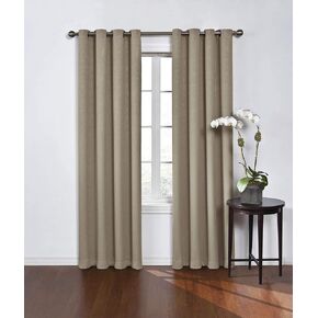 Modern Blackout Thermal Grommet Window Curtains for Bedroom or Living Room (1 Panel)