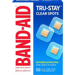 PACK OF 3 EACH BAND-AID CLEAR SPOTS 50EA PT#38137004708