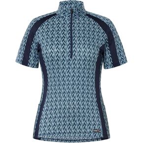 Kerrits Cool Alignment Ice Fil Short Sleeve Shirt - Print