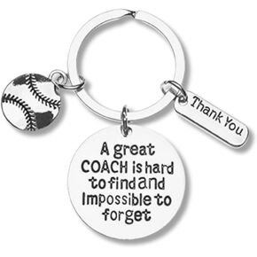 Infinity Collection Softball Coach Keychain, Personalized Keychain, Softball Gift, Great Coach Gift, Softball Coach Gifts