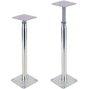 Adjustable Support Jack for The Floor,Post Floor Joist Jacks,Mini Screw Jack- Post 12.6" to 15.6" (2PACK)