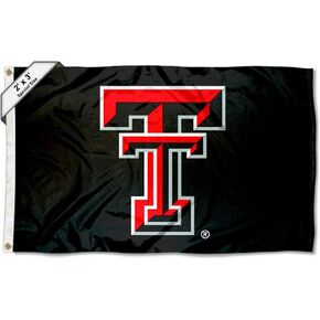 Texas Tech Red Raiders Black 2x3 Foot Flag