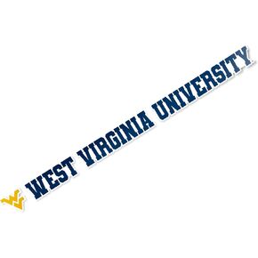 Desert Cactus West Virginia University Sticker Mountaineers WVU Hail Name Logo Vinyl Decal Laptop Water Bottle Car Scrapbook (15 Inch Sticker)