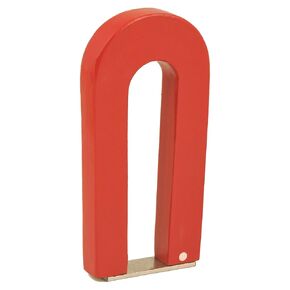 Eisco Labs Premium Horseshoe, U Magnet, Super Strong Steel, 5 1/2" x 3 1/8"