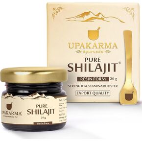 Upakarma Natural & Pure Resin Raw Shilajit 15 Grams