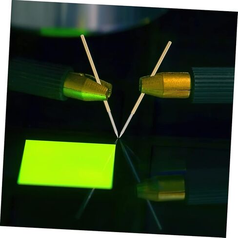 40 قطعة من CLISPEED، مسبار إبرة الاختبار، آلة Lichtenberg، حامل البندول، مجسات اختبار الربيع، مجسات طرف الرمح، معدات خوارق، دبوس اتصال زنبركي مدبب، رأس تاج من الفولاذ المقاوم للصدأ in Kuwait