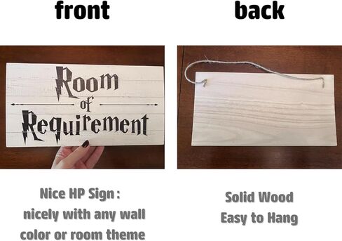 COLOR VALLEY ART علامات منزلية خشبية لغرفة متطلبات ديكور الباب - لوحة معلقة على الحائط (6 × 12 بوصة، أبيض) in Kuwait