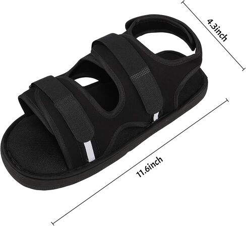 GREUS Post Op Shoe with Waterproof Leg Cast Cover, Adjustable Walking Boot Recovery Plaster Shoe Cover Medical Boot for Foot Injuries Sprained Ankle Broken Foot Toe Post Surgery Kids Women Men in Kuwait