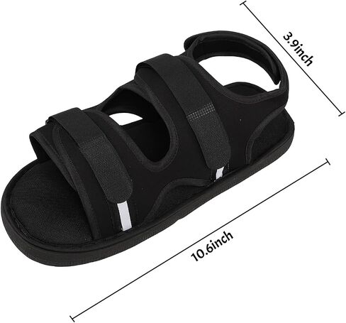 GREUS Post Op Shoe with Waterproof Leg Cast Cover, Adjustable Walking Boot Recovery Plaster Shoe Cover Medical Boot for Foot Injuries Sprained Ankle Broken Foot Toe Post Surgery Kids Women Men in Kuwait