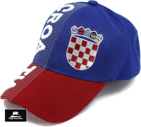 قبعة "Nations of Europe Hat Collection" قبعة بيسبول مطرزة ثلاثية الأبعاد وقابلة للتعديل in Saudi Arabia