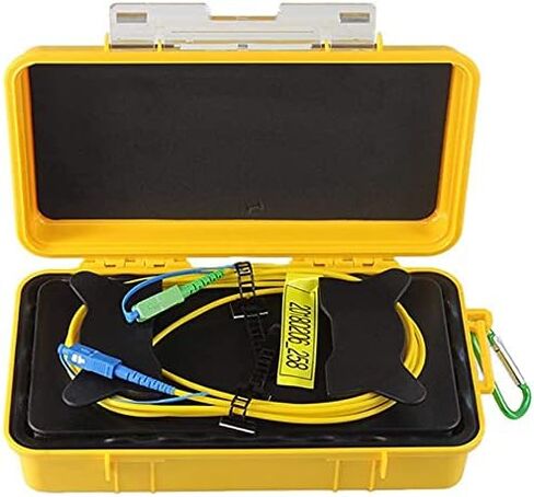 صندوق كابل إطلاق الألياف البصرية OTDR G652D Singlemode 9/125 SC/UPC-SC/APC صندوق ألياف مزيل المنطقة الميتة (2000 متر) in Kuwait