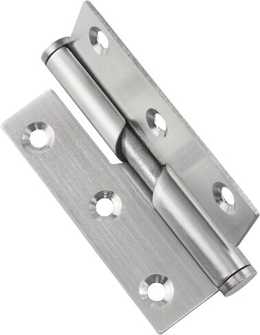 مفصلات مرتفعة من الفولاذ المقاوم للصدأ مقاومة للاهتراء للرفع عن الباب (يسار)/مفصلة طويلة الأمد من الفولاذ المقاوم للصدأ للرفع عن الباب - قطعتان in Kuwait