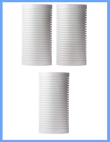 CFS – 1 Pack Polypropylene Grooved Water Filter Cartridge Compatible with CMB-510-HF, IHS12-D4 UV System Models – Removes Bad Taste and odor – Whole House Replacement Filter Cartridge – 5 Micron in Saudi Arabia