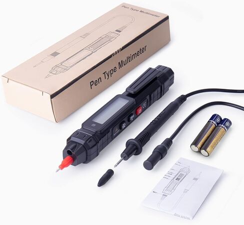 مقياس متعدد، جهاز اختبار الجهد الكهربائي LONVOX، جهاز قياس رقمي متعدد من نوع القلم 4000 عدد، جهاز اختبار كهربائي لجهد التيار المتردد/التيار المستمر، سلك مباشر، اختبارات المقاومة، الاستمرارية، والصمام الثنائي، جهاز اختبار متعدد المقاييس للكهربائيين in Kuwait