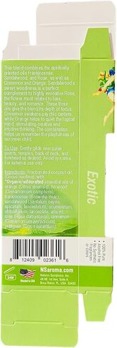 Bliss Organic Aromatherapy Essential Oils Roll-On More Powerful Than (Sandalwood) Frankincense Alone Evocative Rose Beauty and Romance Frangrence for Women - .388 Oz (Bliss) in Saudi Arabia