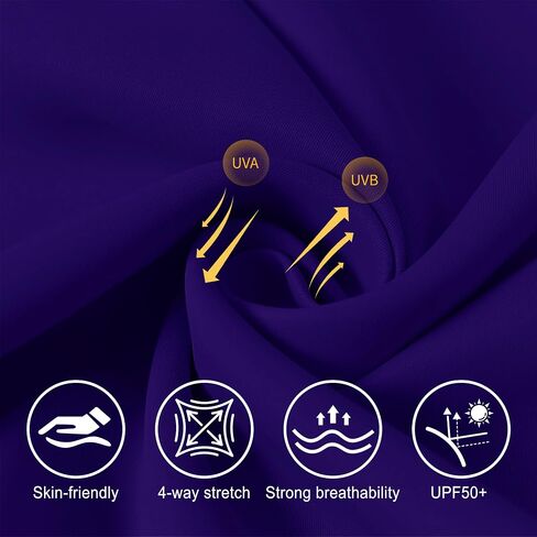 Men's Sun Shirts Long Rash Guard UPF 50+ UV SPF Protection Swim Fishing Running Shirts Lightweight Quick Dry in Saudi Arabia