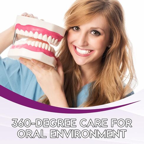 2PC Purple Toothpaste for Teeth Whitening, Color Corrector Toothpaste, Teeth Whitening Toothpaste, Stain Removal, Deeply Cleaning Gums, Improves Teeth Brightness & Reduce Yellowing in Saudi Arabia