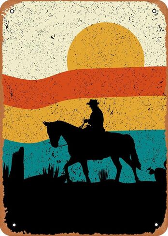 Ysirseu Vintage Red Dead Redemption 2 Movies 8" X 12" علامة معدنية ديكور جداري قديم in Kuwait