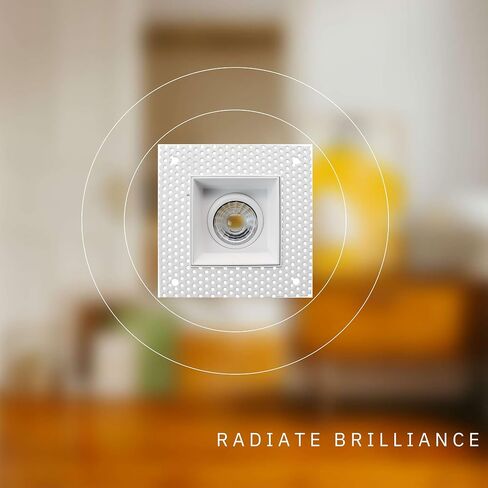 2 inch Gimbal Trimless Round Downlight Luminaire, Black Finish, LED Recessed Light Fixtures Dimmable 8W=65W, 600 Lumens, CRI 90+, IC Rated, 5CCT Selectable 2700K|3000K|3500K|4100K|5000K in Saudi Arabia