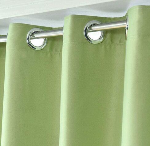 Grommet Top Beige Thermal Insulated Curtain Panel, 39 x 79 inches, Classic, Solid, Bedroom, 1 Panel in Saudi Arabia