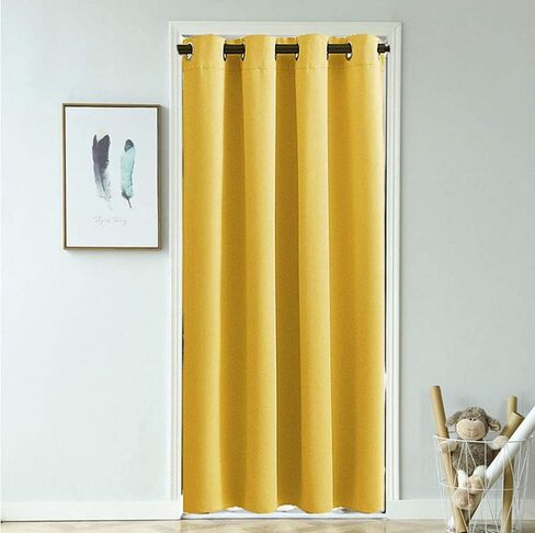 Grommet Top Beige Thermal Insulated Curtain Panel, 39 x 79 inches, Classic, Solid, Bedroom, 1 Panel in Saudi Arabia