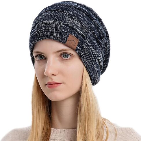Autumn and Winter Womens Hat Knit Hat Warm Casual Hundreds of Womens Knit Woolen Hat Cold Weather Girls Pee Hat in Saudi Arabia