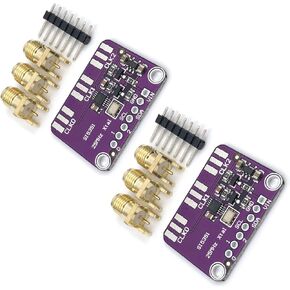 2Pcs CJMCU-5351 Si5351A Si5351 I2C Clock Generator Breakout Board High Frequency Signal Generator Breakout Board Square Wave Frequency Generator Signal 8KHz to 160MHz 3-5VDC Compatible with Ard-uino