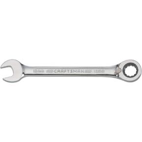 CRAFTSMAN Ratcheting Wrench, Metric, Reversible, 10mm, 72-Tooth, 12-Point (CMMT42421)