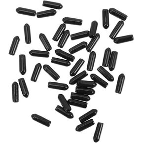 Healeved 300pcs Perforated Board Hook Holder Wire Storage Shelves Pegboard Metal Storage Shelves Rubber End Caps Peg Board Tool Hangers Clip Hooks Dishwasher Replacement Parts Hook End Cap