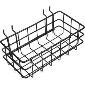 HEALLILY Pegboard Basket Peg Board Basket Organizers for Workmanship Peg Board Shelf Baskets Pegboard Wire Basket Wall Pegboard Organizer Pegboard Bin Baskets Pegboard Storage Basket