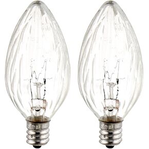 GE 48395 Light Bulb, 15 Watts, Crystal Clear, 2