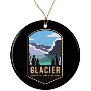 Glacier National Park Ornament - Glacier National Park Gift - Glacier Christmas Ornament - National Park Decor - Glacier National Park