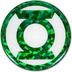 Elektroplate Officially Licensed Green Lantern Automotive Decal 3" x 3" | Premium Weatherproof DC Comics Sticker Decal for Cars, Trucks, Coolers, Laptops, and more