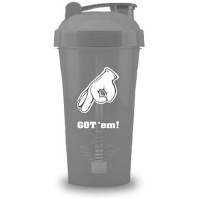 | Got 'em! Shaker Bottle | Leak Free Lid, BPA Free, Dishwasher Safe, ActionRod Technology for Smooth Consistency | 20oz Bottle