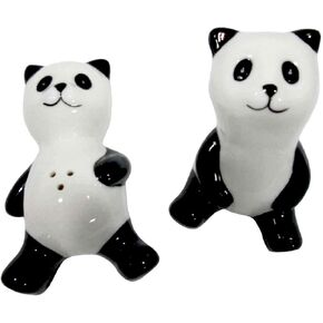Streamline Imagined Daydream Panda Salt and Pepper Shaker Set