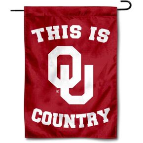 Oklahoma Sooners This is Sooners Country Garden Banner Flag