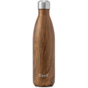 S'well Stainless Steel Water Bottle, 25oz, Azurite Marble, Triple Layered Vacuum Insulated Containers Keeps Drinks Cold for 48 Hours and Hot for 24, BPA Free, Perfect for On the Go