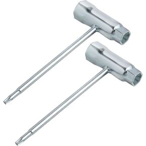 2pack Replacement Combination Screwdriver and Wrench, 13mm x 19mm T-Wrench and T27 Torx Screwdriver,Socket Wrench for Spark Plug,Chainsaw Tool
