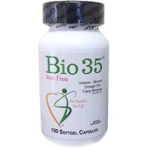 Bio-35 100ct Iron Gluten & Soy- Free