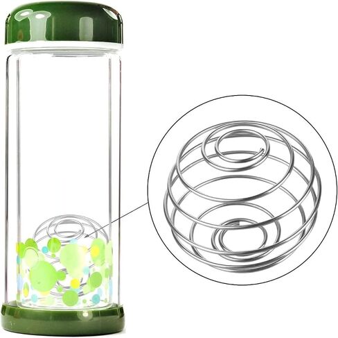 304 Stainless Replacement Stainless Steel Shaker Ball Wire Whisk Mixer Blender Mixing Ball Cup Protein Shaker（6PC) in Saudi Arabia