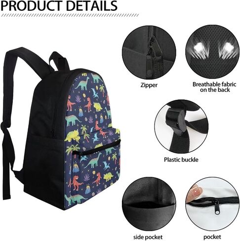 Belidome Kids Boys Girls Backpack for School Book Bags Daypack for Hiking Travel Casual Athletic in Saudi Arabia