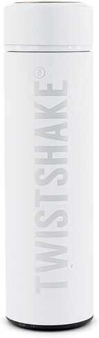 Twistshake Hot Or Cold Thermos Bottle,Grey (Pastel), 420 ml in Saudi Arabia